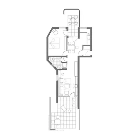 Ferienwohnpark Zwei-zimmer-apartment 49 42